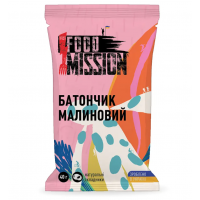 Батончик FOOD MISSION Малиновий 40г